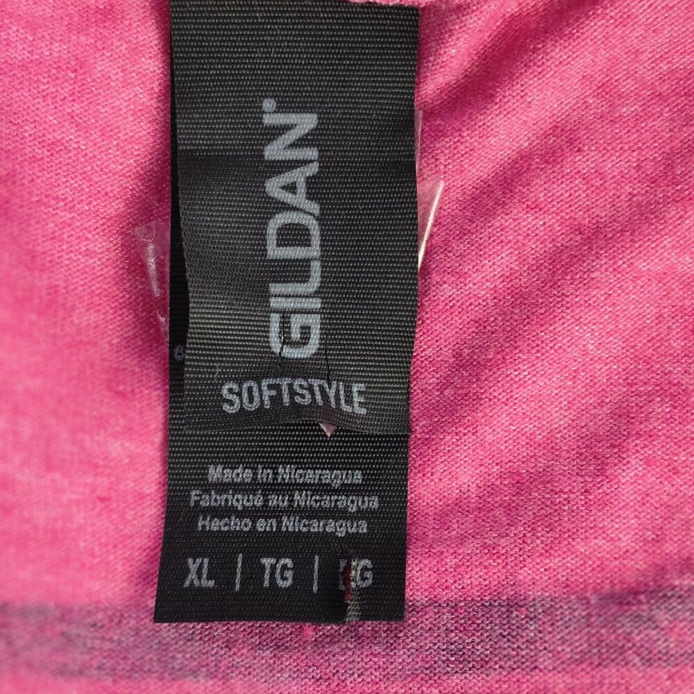 Big Axe XL‎ Pink Short Sleeve T-Shirt - Thumbnail 3