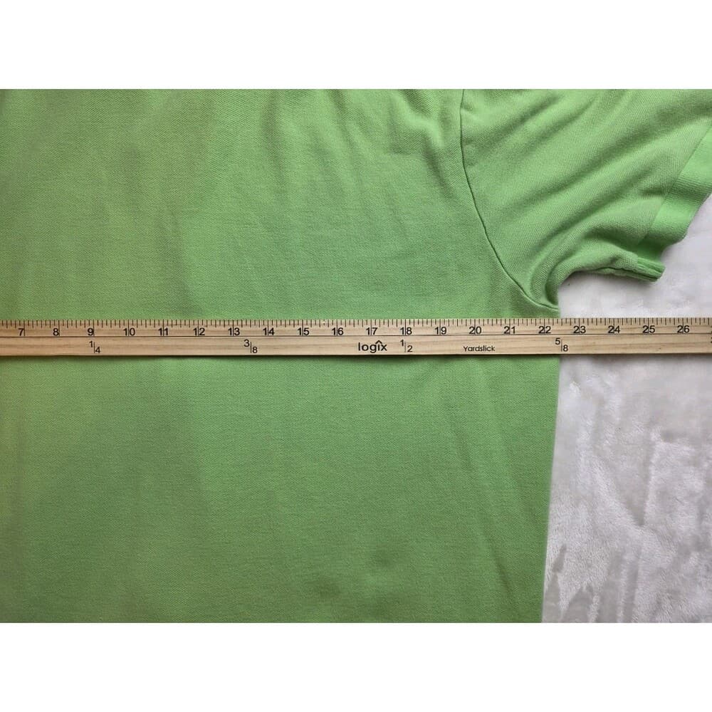 CHAPS Men's XL‎ Green Short Sleeve Shirt - Thumbnail 4