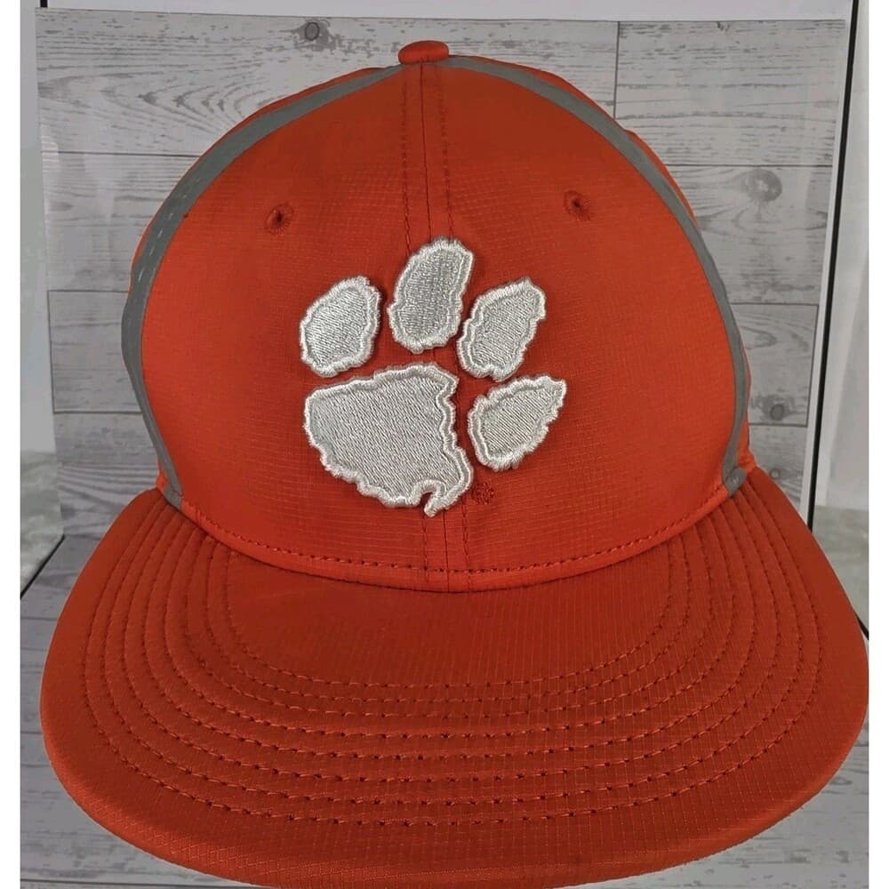 Nike Clemson Tigers Dri Fit Orange Adult Size‎