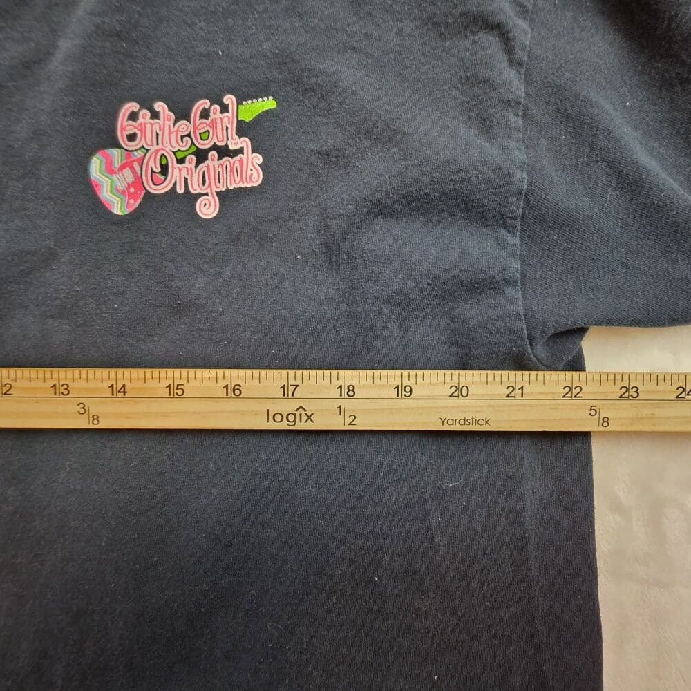 Girlie Girl‎ Women's XL Black Teacher's Rock T-Shirt - Thumbnail 3