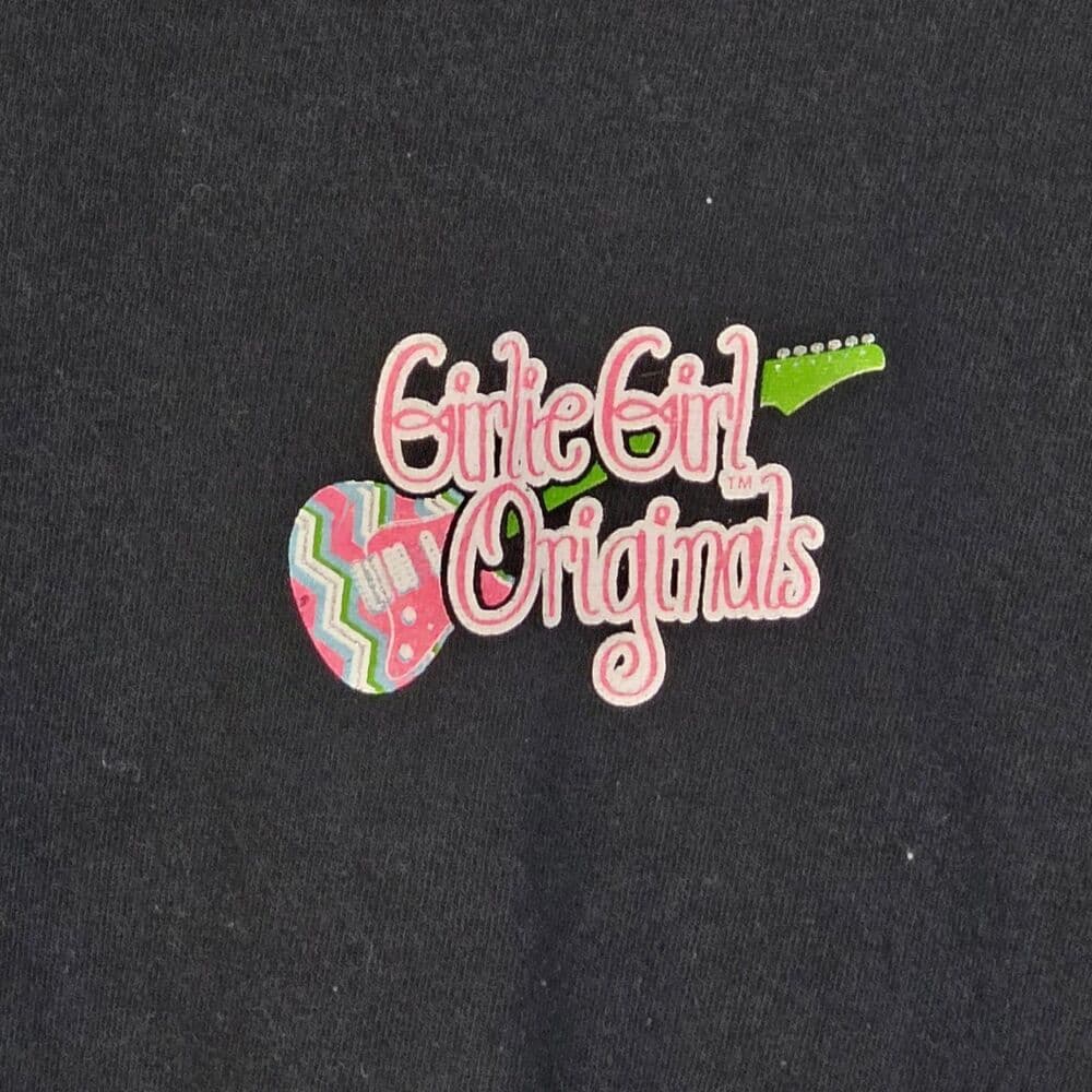 Girlie Girl‎ Women's XL Black Teacher's Rock T-Shirt