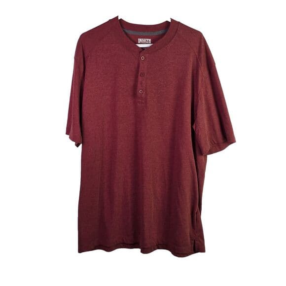 Duluth Trading‎ Men's XL Red Long Sleeve Henley - Thumbnail 8
