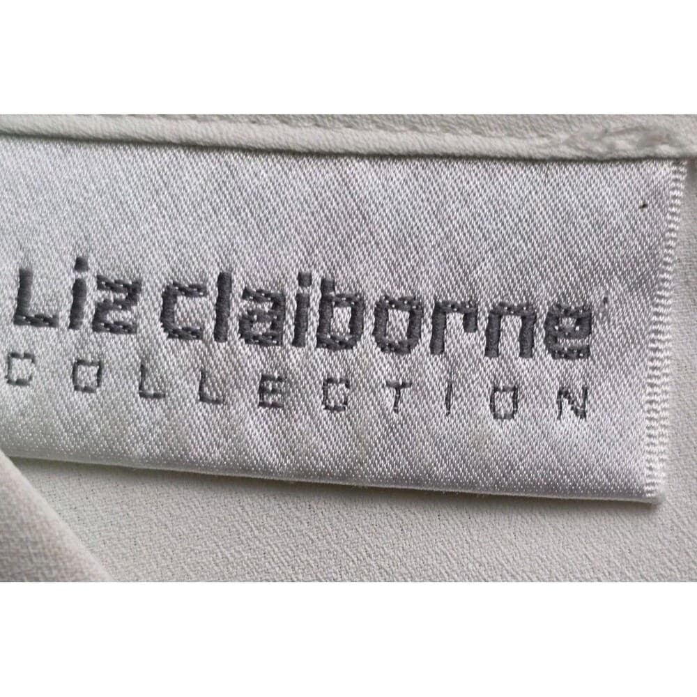 Liz Claiborne Women’s Size 10‎ Ivory Long Sleeve Pullover