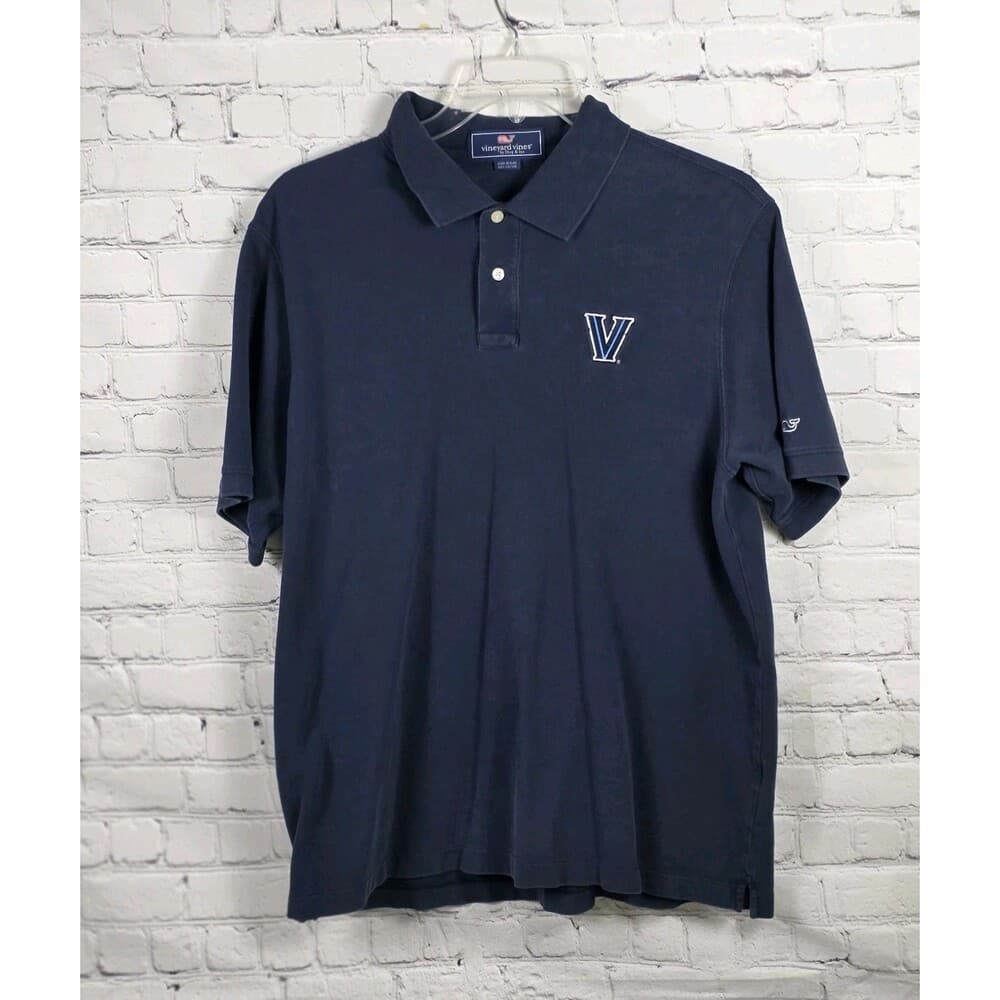 Vineyard Vines Men's Large Blue Short Sleeve Polo Shirt - Thumbnail 9