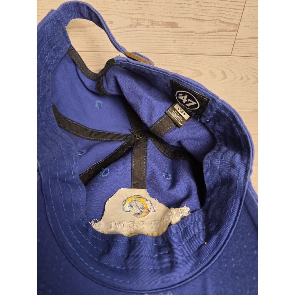 Los Angeles Rams '47 Super Bowl LVI‎ Champions Adjustable Cap - Thumbnail 3