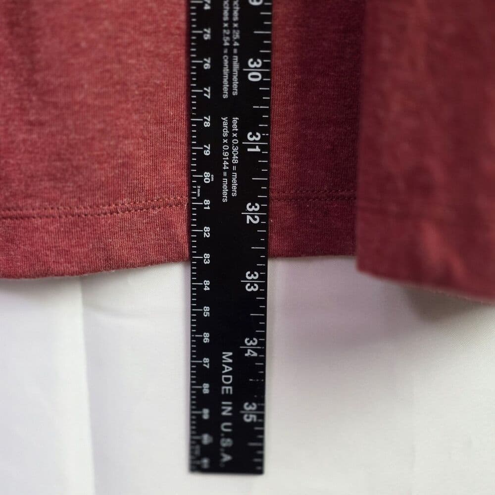 Duluth Trading‎ Men's XL Red Long Sleeve Henley - Thumbnail 5