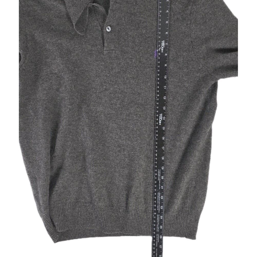 Ralph Lauren Men’s XL Brown Cowl Neck Long Sleeve‎ Sweater - Thumbnail 7