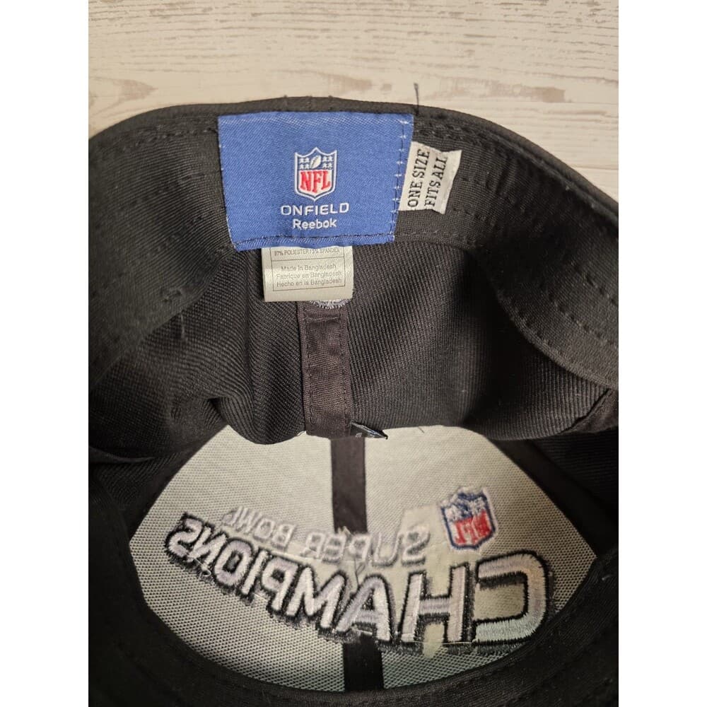Super Bowl XLV Champions Green Bay Packers Hat NFL Reebok‎ On-Field Cap Trophy - Thumbnail 5