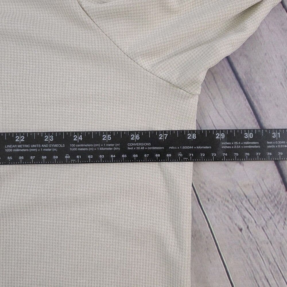 Tommy Bahama Men’s Beige Short Sleeve Polo Shirt - Thumbnail 5