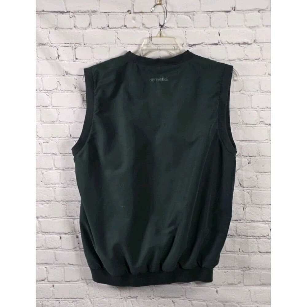 Bolle Men's Medium Emerald Green Sleeveless Golf Pullover - Thumbnail 5