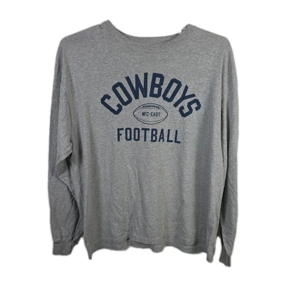 Reebok NFL Men's L Dallas Cowboys Long‎ Sleeve T-shirt Shirt - Thumbnail 6