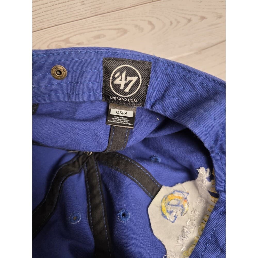 Los Angeles Rams '47 Super Bowl LVI‎ Champions Adjustable Cap - Thumbnail 2