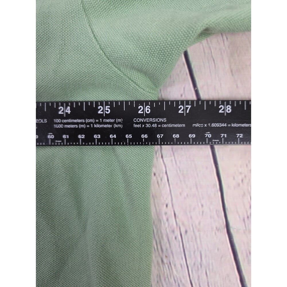 Vtg Polo Ralph Lauren Men’s Large Polo Shirt Green Black Pony Logo 90s Y2K - Thumbnail 3