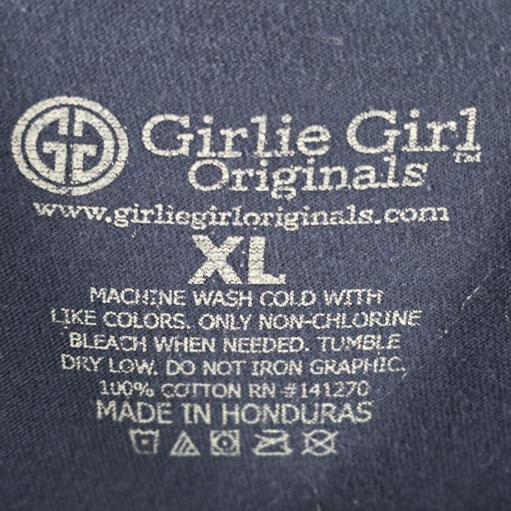 Girlie Girl XL Women's "He's Got The Whole World In Hands " S/S T-Shirt - Thumbnail 2