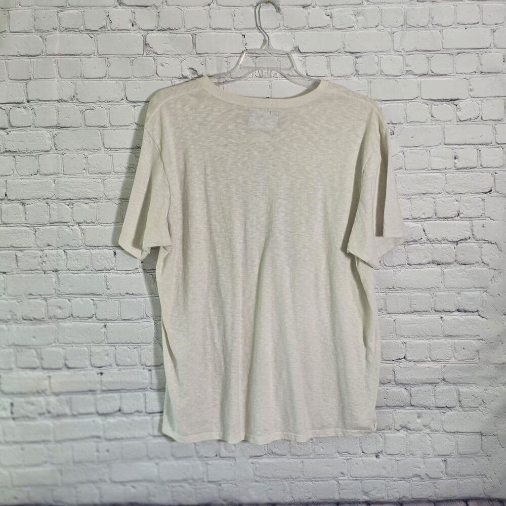 Y2K Nautica Jeans Co Me'ns XXL White Short Sleeve T-shirt - Thumbnail 5