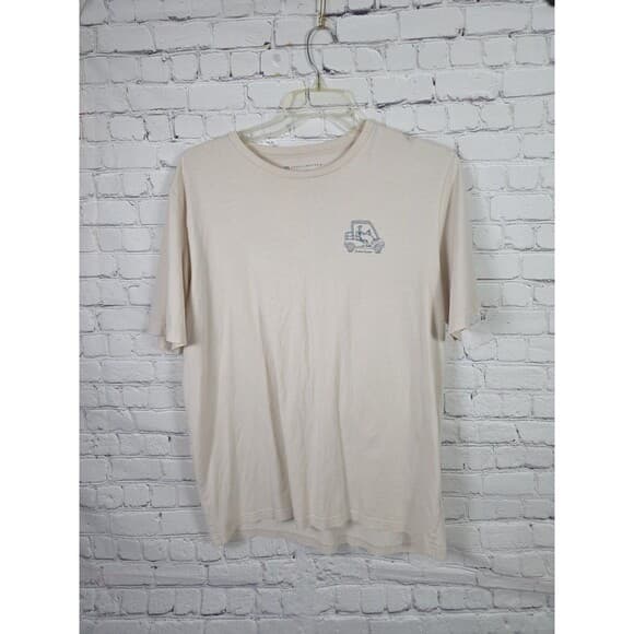 Travis Mathew Men's XL Beige " Endless Vacation " Short Sleeve T-Shirt - Thumbnail 11