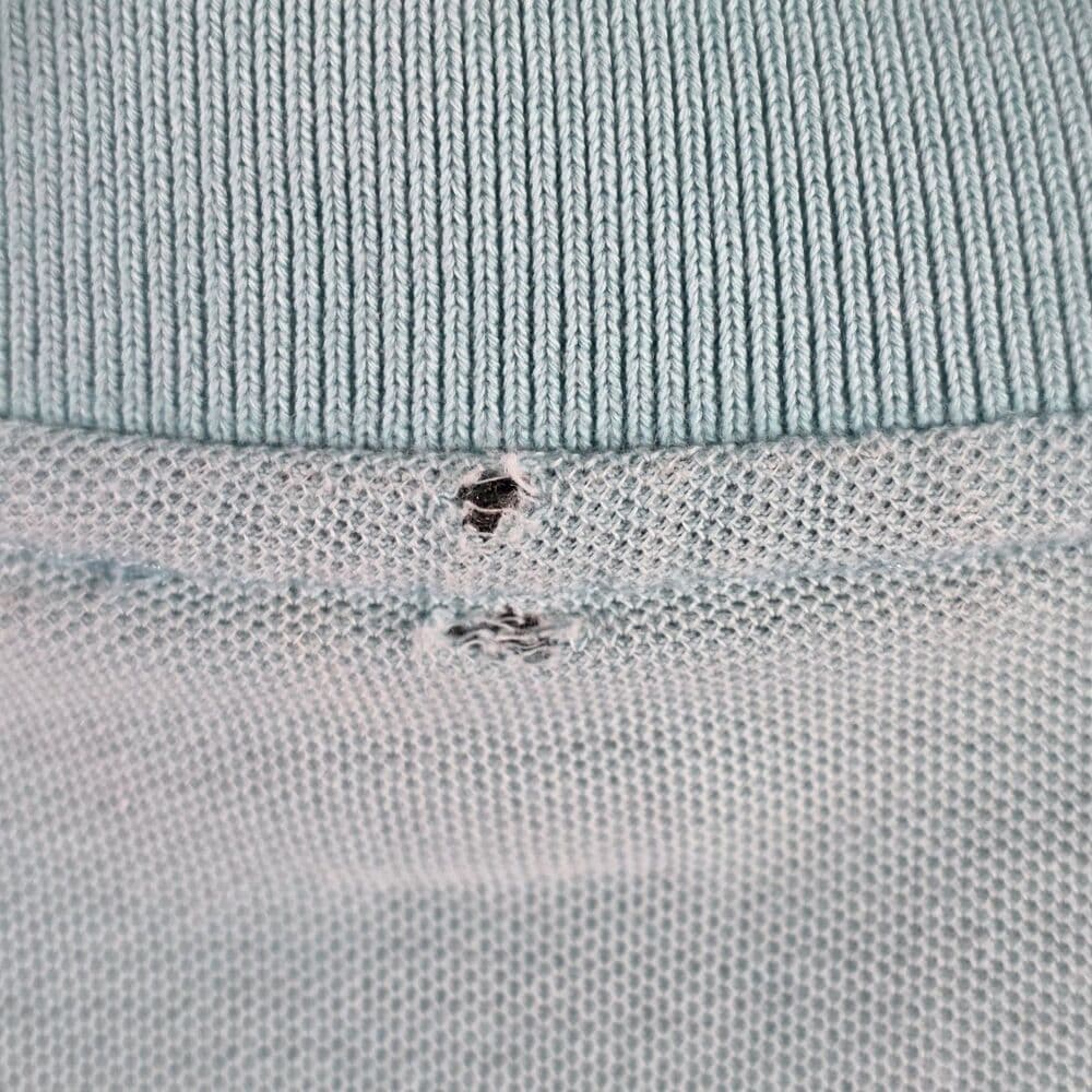 Vintage Master's Men's Large Teal Blue Short Sleeve Golf Polo Shirt - Thumbnail 7