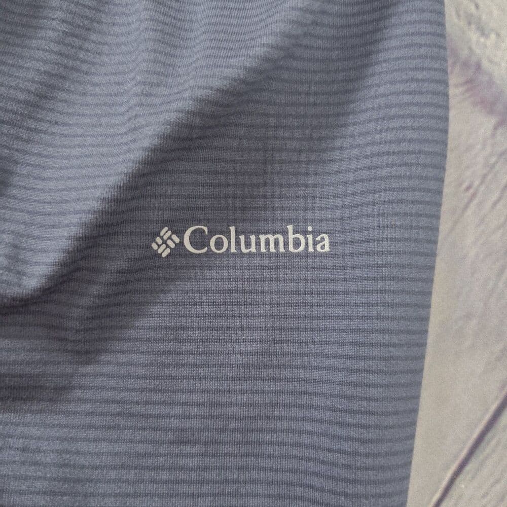 Columbia Women's Medium Blue Leslie Falls Long Sleeve Shirt - Thumbnail 4