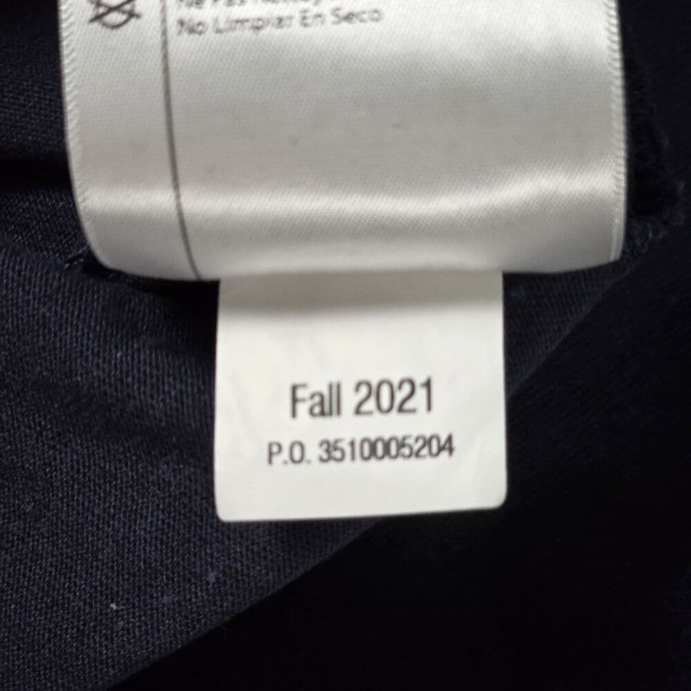 Carhartt Men's Large Original Fit Navy Blue Round Neck Pocket Logo Shirt - Thumbnail 5