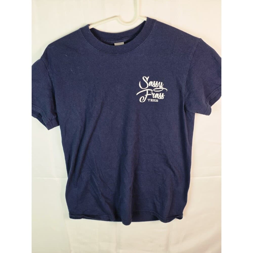 Sassy Frass Women's Small Dark‎ Blue T-Shirt - Thumbnail 8