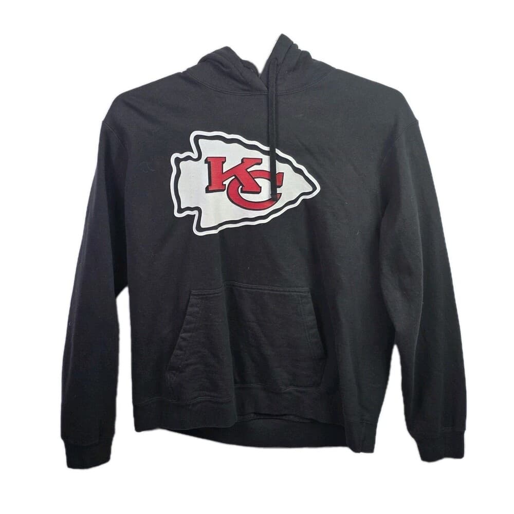 Fanatics‎ Kansas City Chiefs Size Large Charcoal Heather Pullover Hoodie - Thumbnail 9