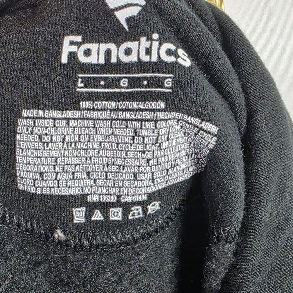 Fanatics‎ Kansas City Chiefs Size Large Charcoal Heather Pullover Hoodie - Thumbnail 3