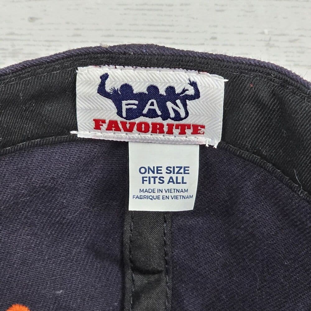 Houston‎ Astros Navy Blue Fan Favorite Strap Back Hat Cap Embroidered Logo - Thumbnail 7
