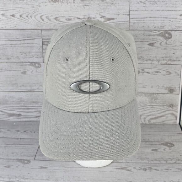 Oakley Tin Can Classic Low Flex Gray Small/Medium Stretch Cap - Thumbnail 7