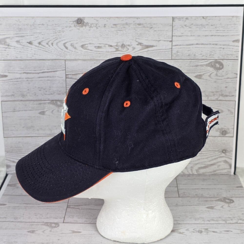 Houston‎ Astros Navy Blue Fan Favorite Strap Back Hat Cap Embroidered Logo - Thumbnail 2