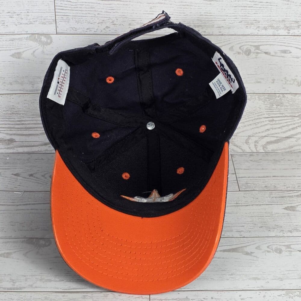 Houston‎ Astros Navy Blue Fan Favorite Strap Back Hat Cap Embroidered Logo - Thumbnail 5