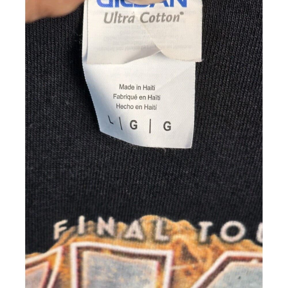 Vintage‎ KISS End of the Road World Tour Size Large Long Sleeve T-Shirt - Thumbnail 2