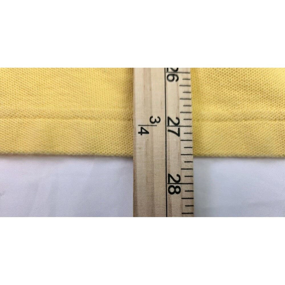 Chaps Ralph Lauren Men's XL Yellow Short‎ Sleeve Shirt - Thumbnail 10