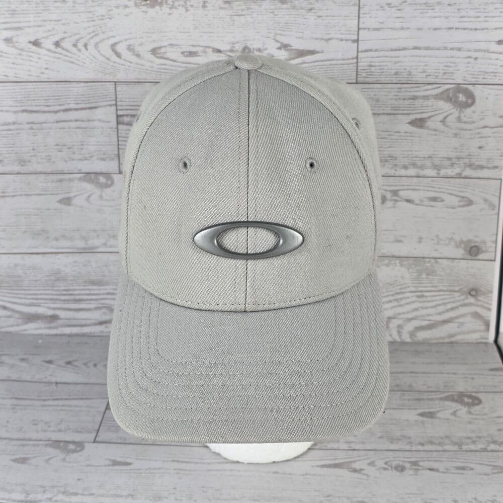 Oakley Tin Can Classic Low Flex Gray Small/Medium Stretch Cap - Thumbnail 6