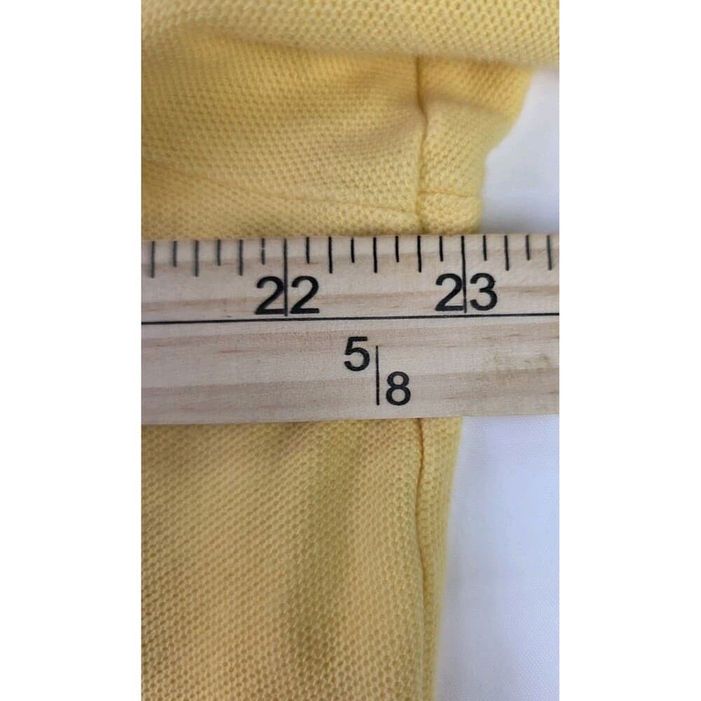 Chaps Ralph Lauren Men's XL Yellow Short‎ Sleeve Shirt - Thumbnail 8