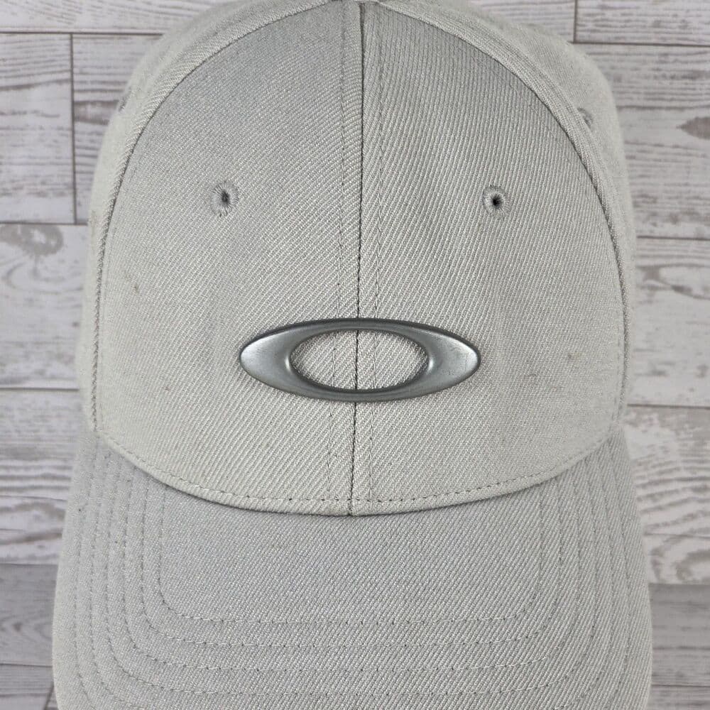 Oakley Tin Can Classic Low Flex Gray Small/Medium Stretch Cap - Thumbnail 2