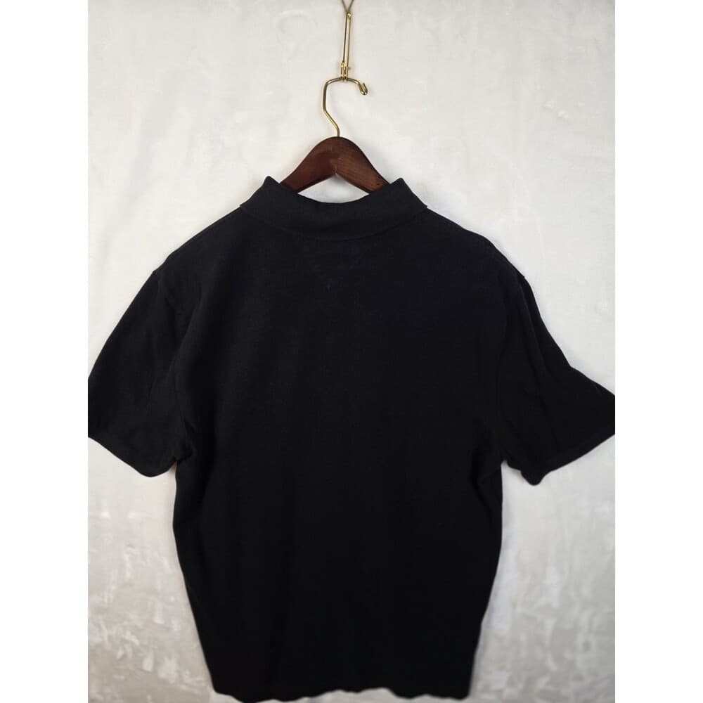 Tommy Hilfiger Men's L Blue Short‎ Sleeve Shirt - Thumbnail 3