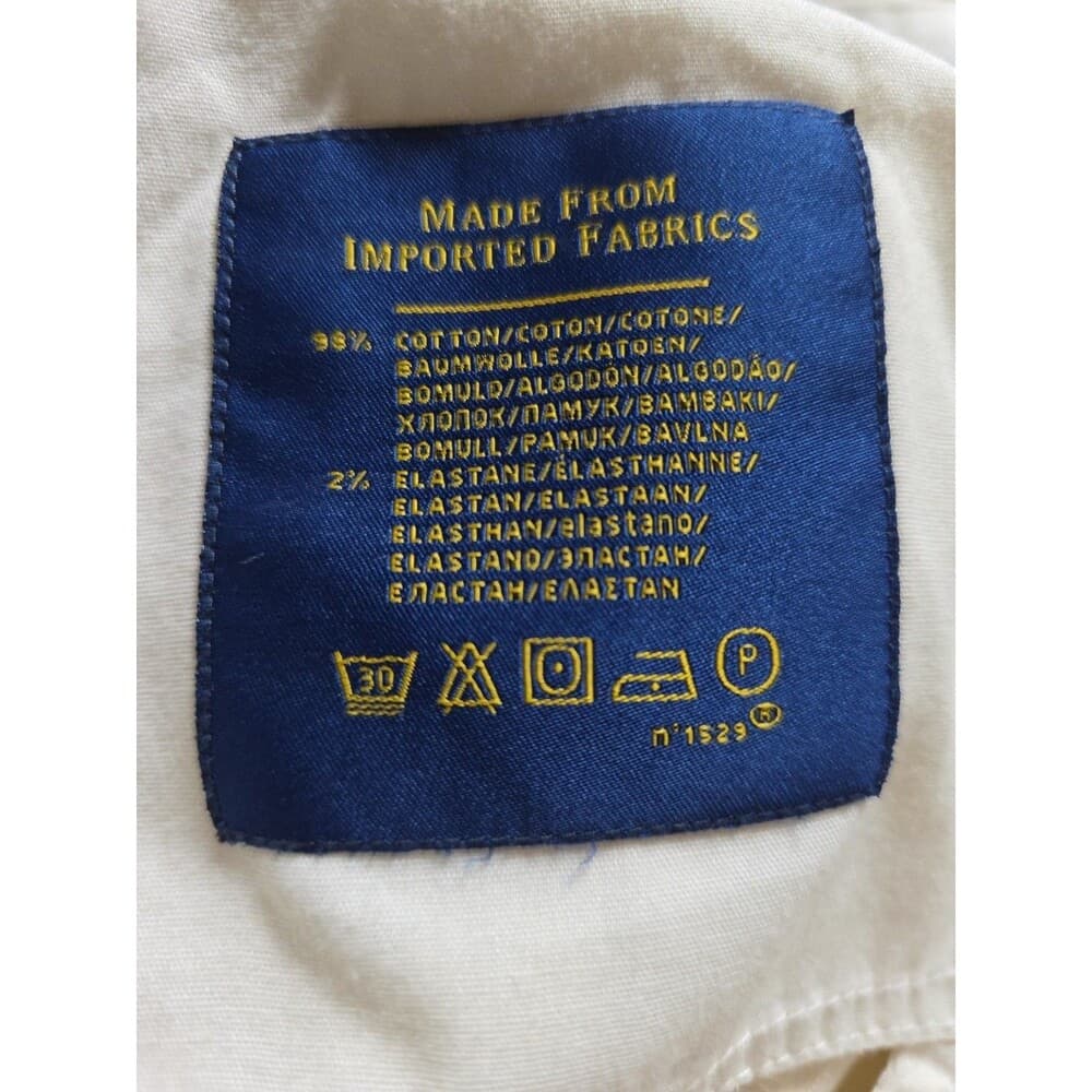 Polo Ralph Lauren Men's 38 Khaki Classic Fit Cotton Chino Shorts - Thumbnail 5