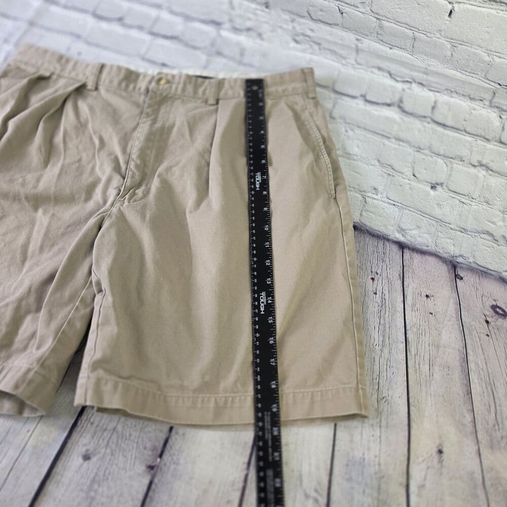 VTG Polo Ralph Lauren Men's 38" Beige Chino Shorts - Thumbnail 6