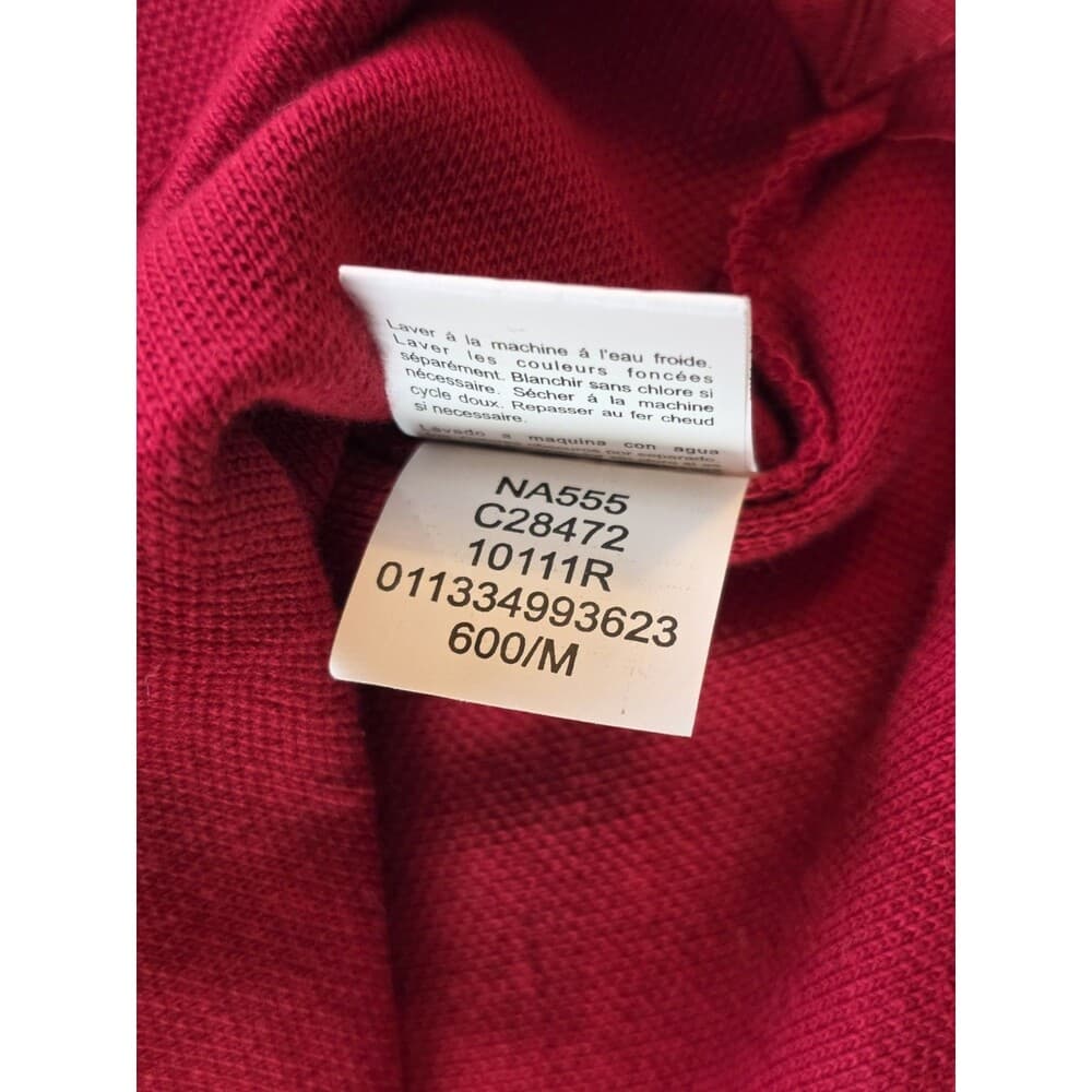 Chaps Ralph Lauren Adult Medium Red‎ Short Sleeve Shirt - Thumbnail 3