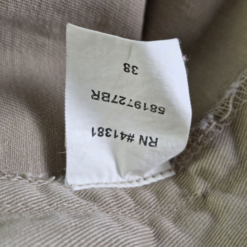 VTG Polo Ralph Lauren Men's 38" Beige Chino Shorts - Thumbnail 5