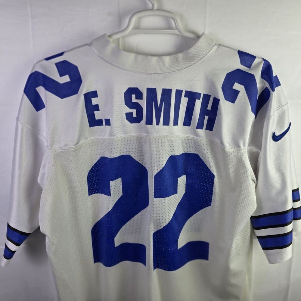 Vtg Nike Dallas Cowboys Emmitt Smith Large Football Jersey - Thumbnail 8