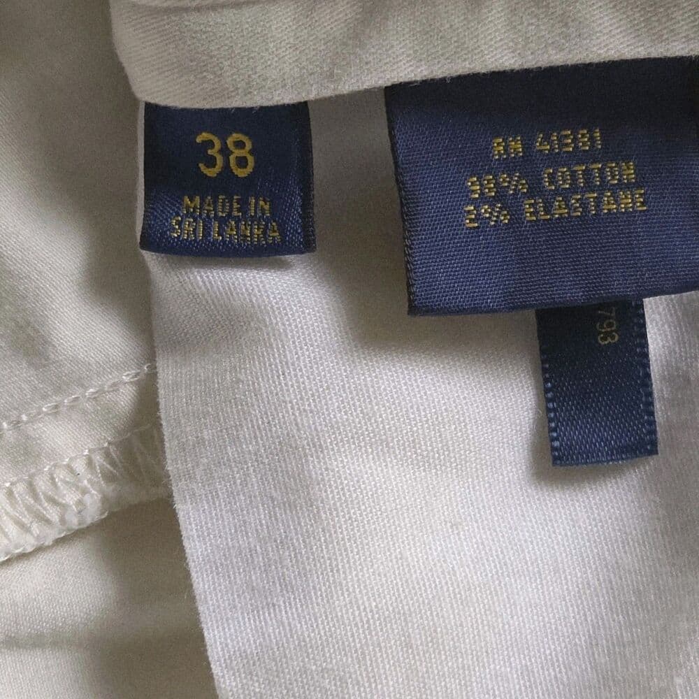 Polo Ralph Lauren Men's 38 Khaki Classic Fit Cotton Chino Shorts - Thumbnail 3