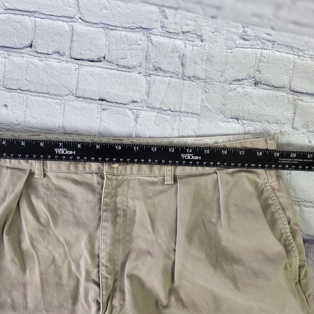 VTG Polo Ralph Lauren Men's 38" Beige Chino Shorts - Thumbnail 3