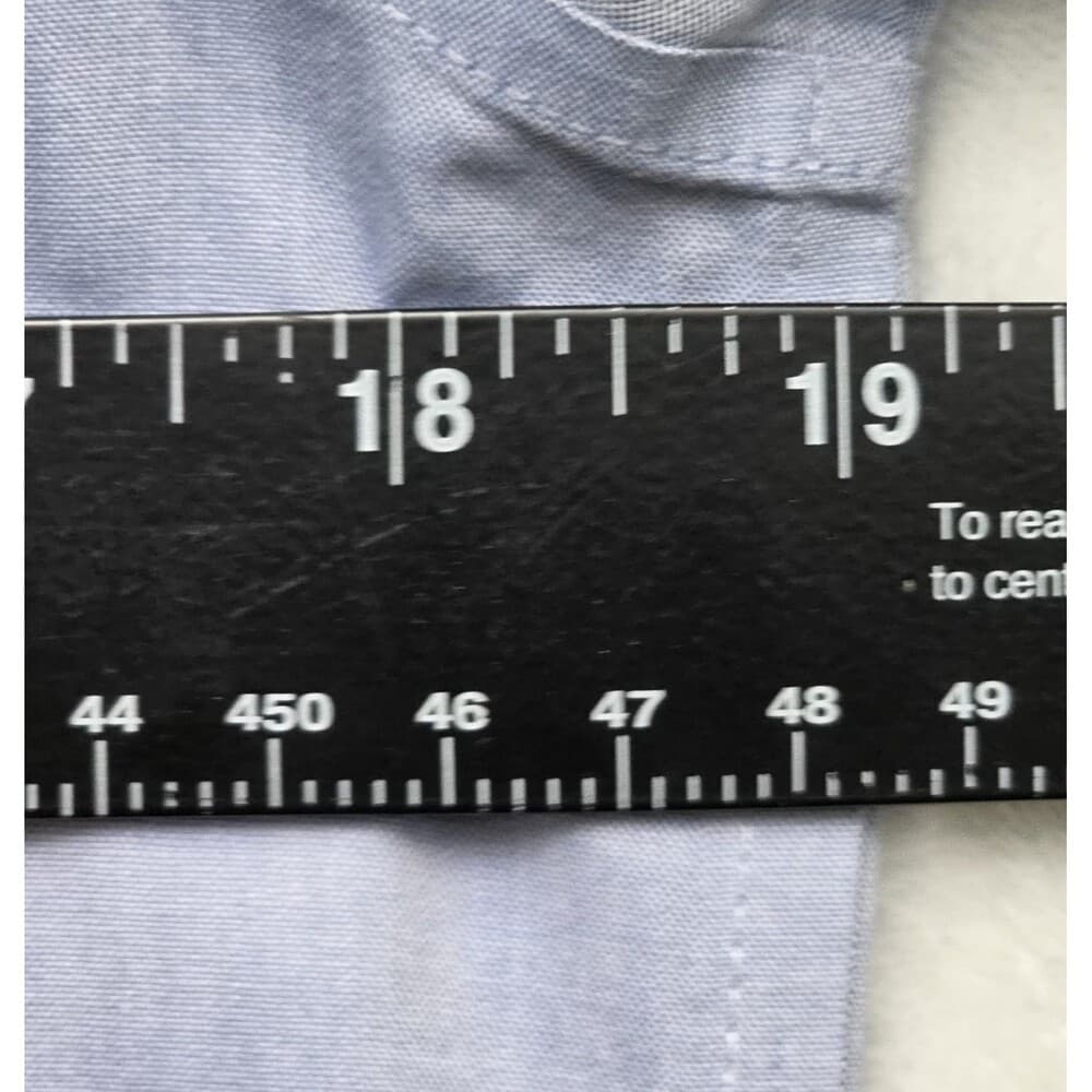 Orvis Womens Size 6 Blue Long Sleeve‎ Button-Down Shirt - Thumbnail 3