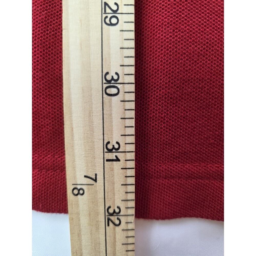 Chaps Ralph Lauren Adult Medium Red‎ Short Sleeve Shirt - Thumbnail 5