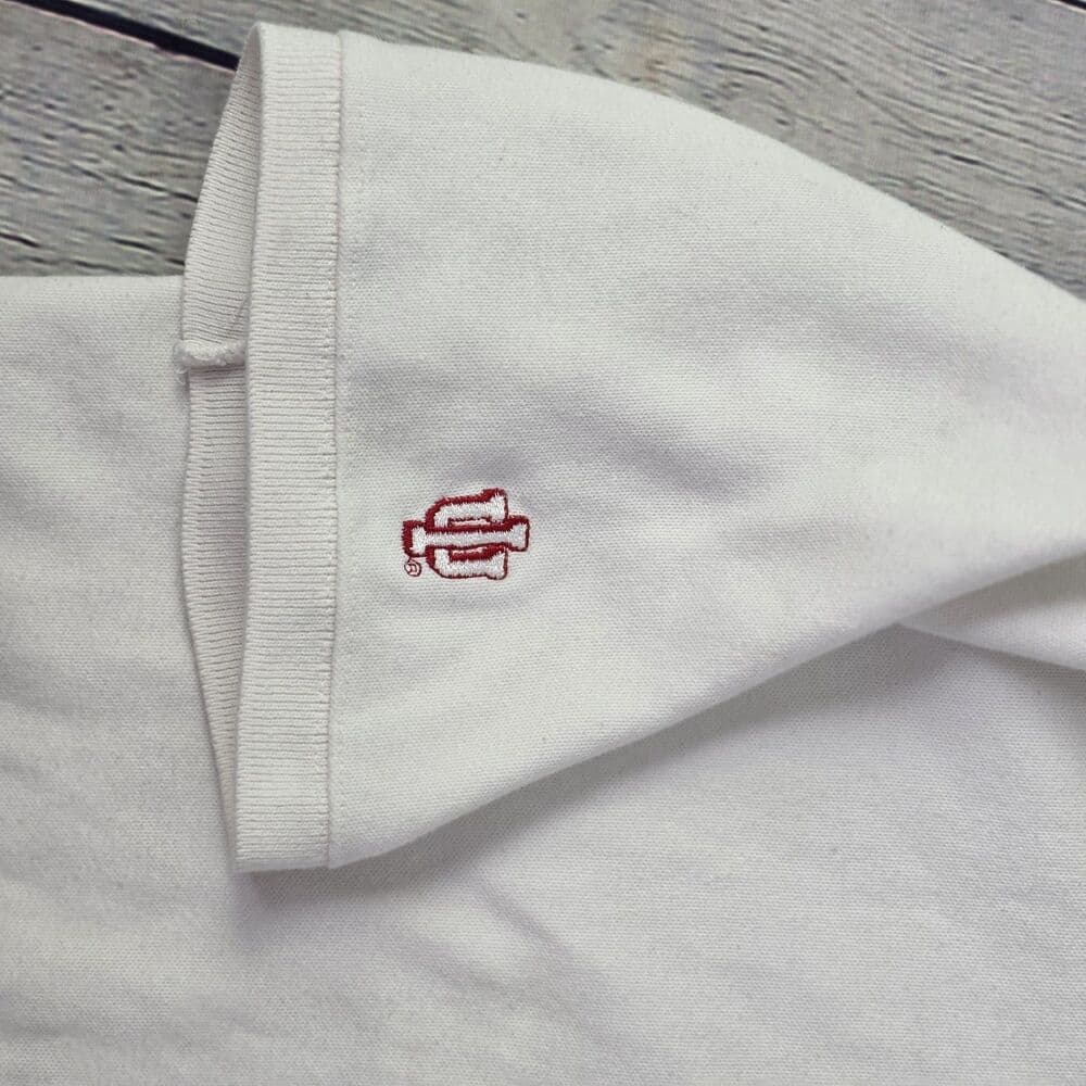 Indiana Hoosiers Men's Large White S/S Polo Shirt - Thumbnail 7