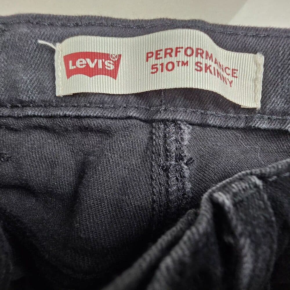 Levi’s Boy’s 510 Skinny Black Stone Jeans - Size 12 Regular (26W x 267)‎ - Thumbnail 2