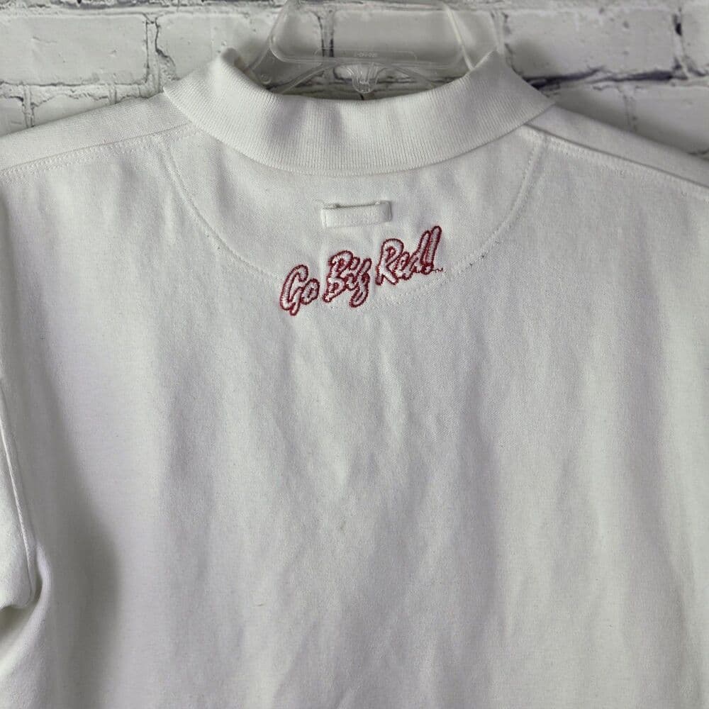 Indiana Hoosiers Men's Large White S/S Polo Shirt - Thumbnail 9