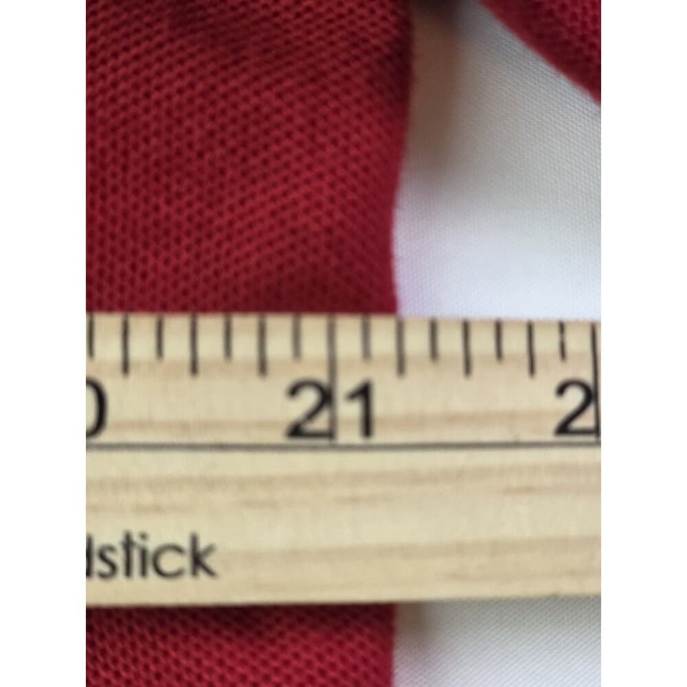 Chaps Ralph Lauren Adult Medium Red‎ Short Sleeve Shirt - Thumbnail 4