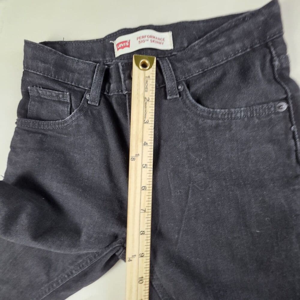 Levi’s Boy’s 510 Skinny Black Stone Jeans - Size 12 Regular (26W x 267)‎ - Thumbnail 3